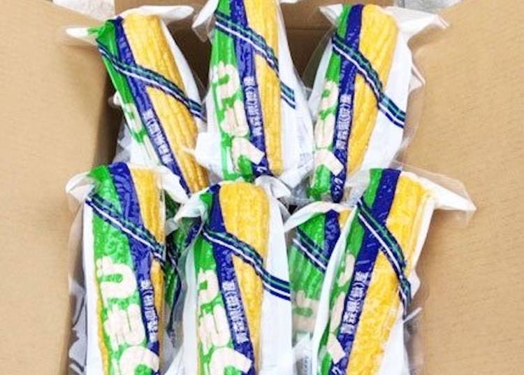 真空包裝的DAKEKIMI玉米（10根裝・含稅3.500日圓）（圖片提供：ANEKKO）