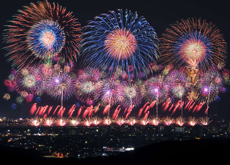 最美丽的夏夜风景！日本规模最大烟火大会4选＆烟火种类、历史小知识解说