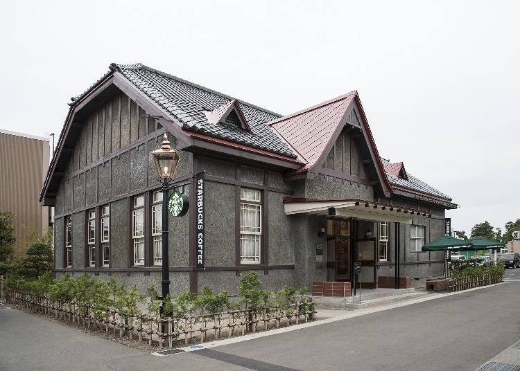 Half-Timbered Western-style Building Reminiscent of the Taisho Era