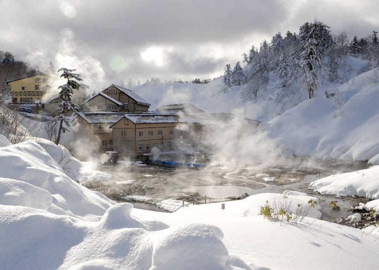5 Secluded Onsen Hot Springs In The Tohoku Region Enjoy Awe Inducing Views Of Wintery Steam