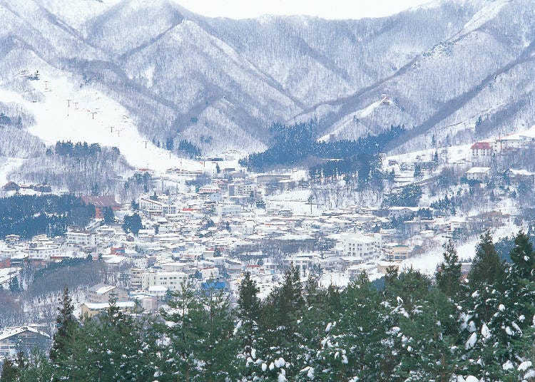 圖片提供：山形縣公式觀光網站 歷史悠久的溫泉度假勝地