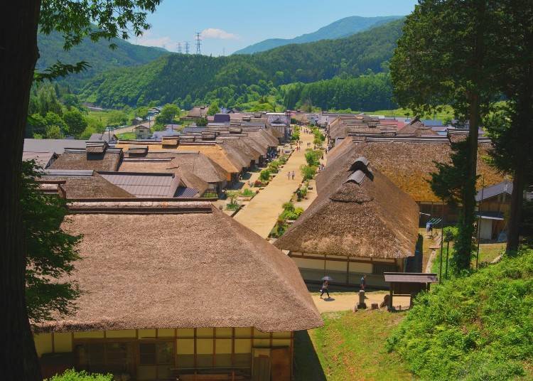 2. Ouchi-juku - An Ancient Inn Town For Travelers to Rest (Fukushima)