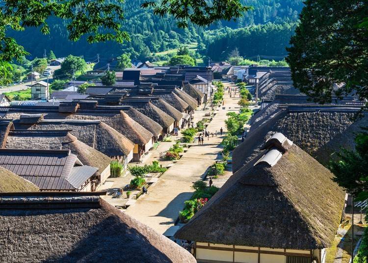 Ouchi-juku - a traditional inn town located in Minamiaizu. (Image: PIXTA)