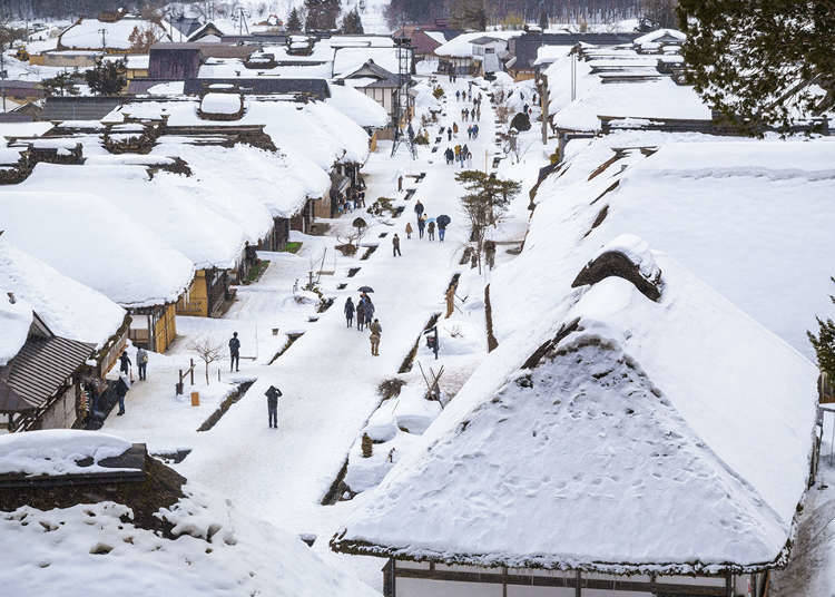 日本早期驛站風景！冬季必看盛典福島縣「大內宿雪祭」