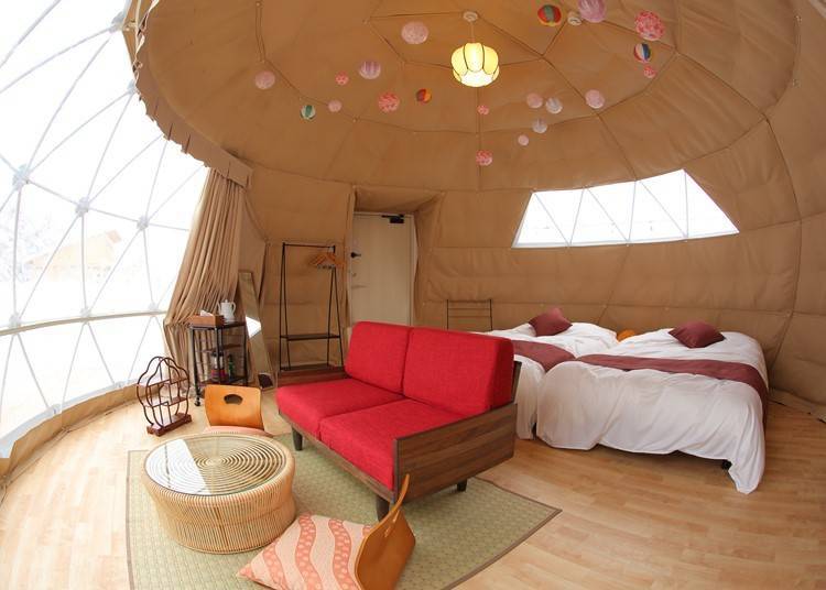 The “Japan” guest room. (Photo Courtesy of: yamagata glam)