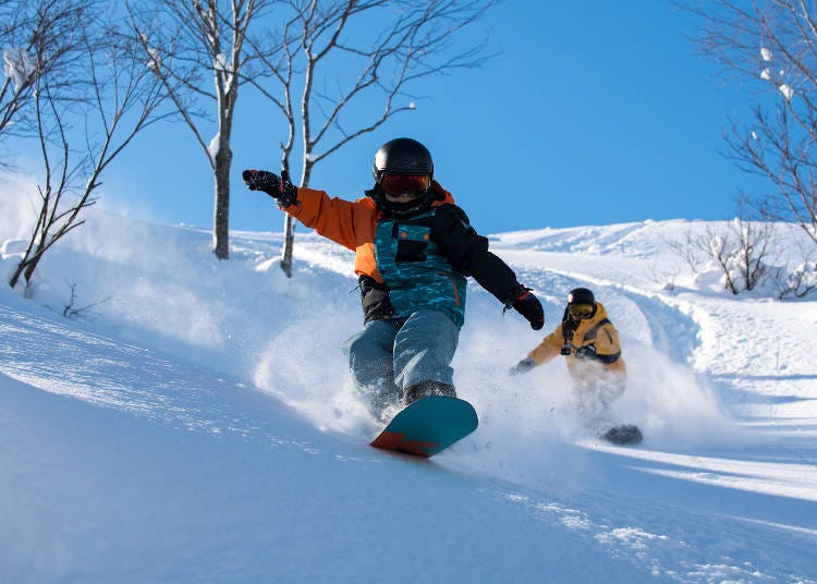 3. Geto Kogen: Enjoy a snowmobile ride through mountains of snow (Kitakami City, Iwate)
