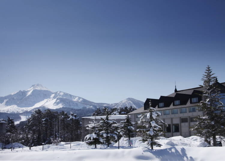 4）穿Snow Shoes在五色沼漫步「裏磐梯Lake Resot 五色之森」（福島縣北鹽原村）