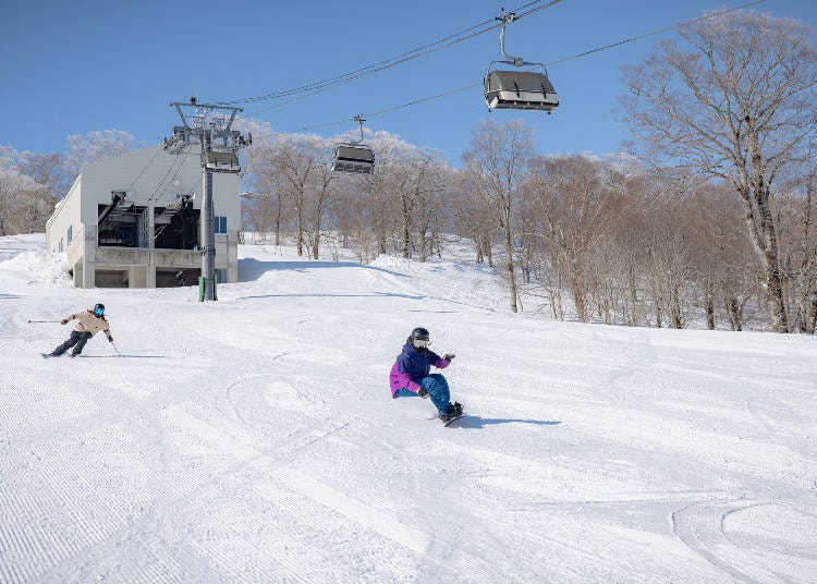 滑雪學校～對應中文、依程度分班，多間類型不同的滑雪學校