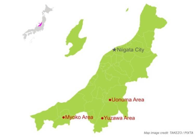 Niigata&rsquo;s Two Main Ski Areas