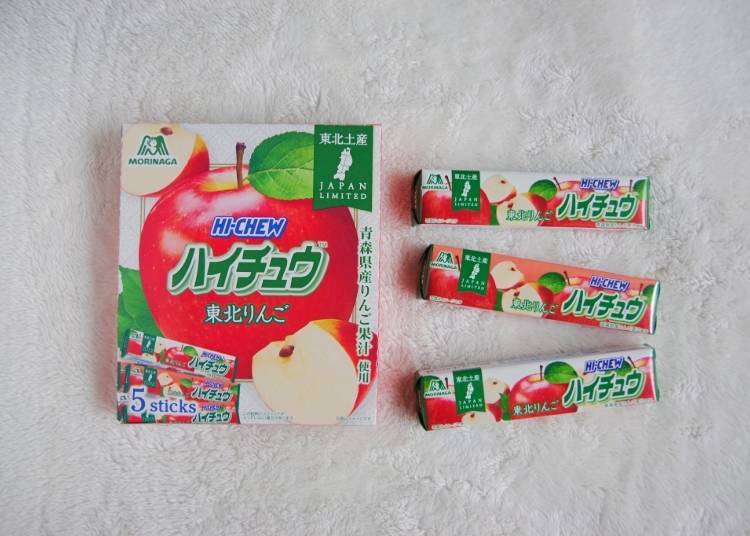 Hi-Chew Tohoku Apple (648 yen each, 5-piece pack)