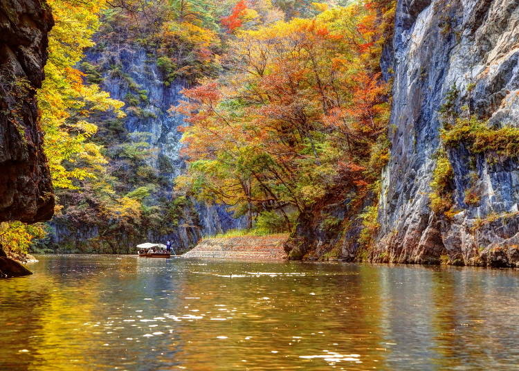 Geibikei Gorge is stunning in every season (Photo: PIXTA)