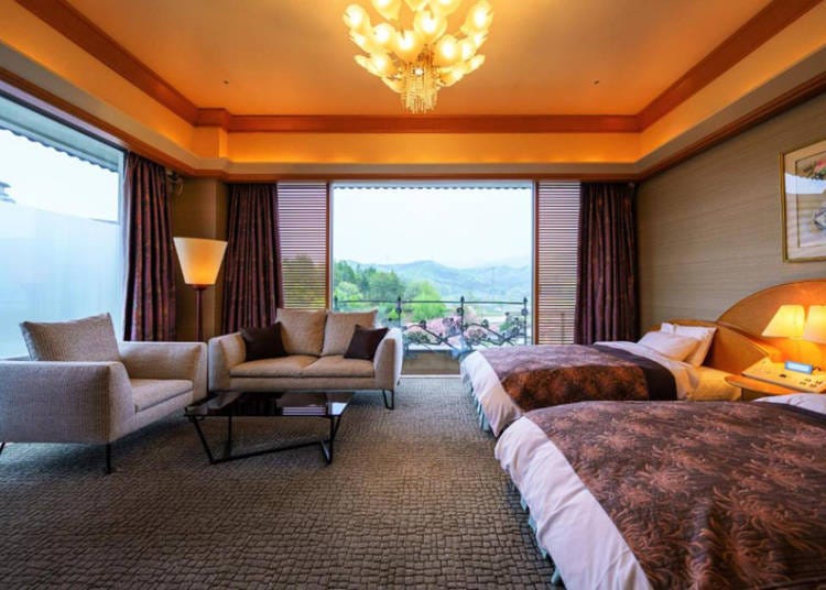 Twin Room with Mountain View - Image credit: Booking.com