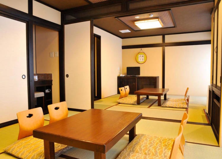 Japanese-Style Superior Room with Shared Bathroom - Image credit: Booking.com
