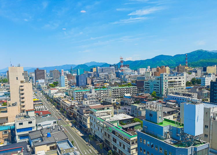 Nairiku: Yamagata City, with a population of 242,000, is the capital of Yamagata and a hub to the rest of the prefecture. (Photo courtesy of Expedition Japan)
