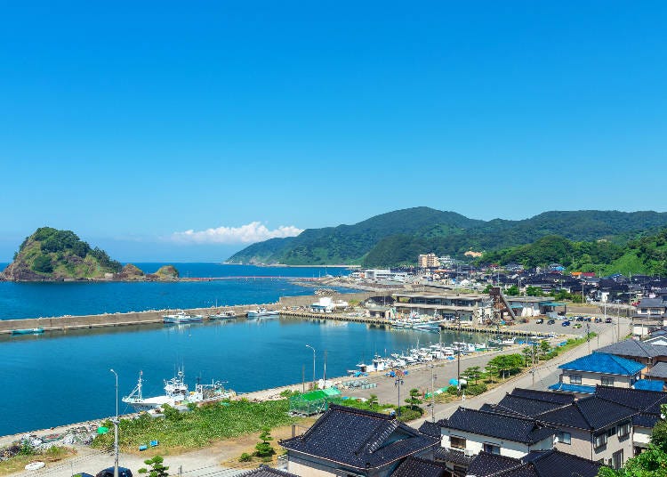 Shonai: The idyllic Sea of Japan coast. (Photo: PIXTA)