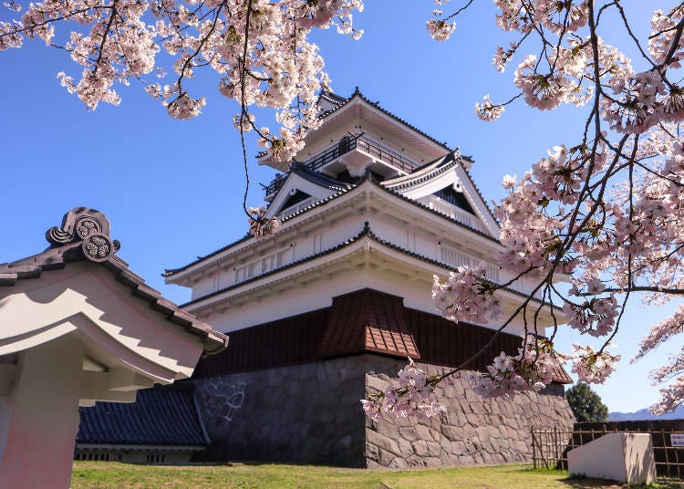 Kaminoyama Castle is Yamagata’s only standing castle. (Photo courtesy of Expedition Japan.)