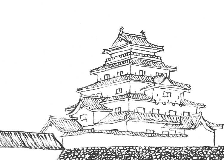 The Tsuruga Castle of the past was nothing like the Tsuruga Castle of today (Photo: PIXTA)