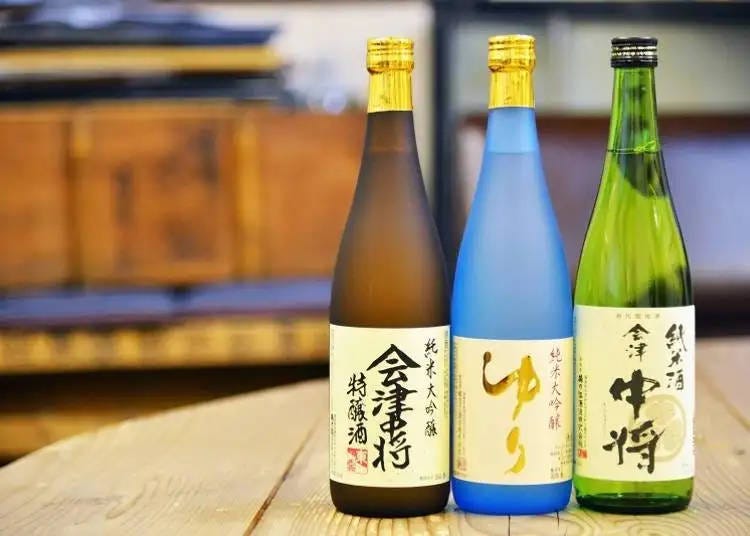 Enjoy premium sake in Aizu-Wakamatsu - brewed locally, and beloved internationally. (Image: LIVE JAPAN Article #a3000009)