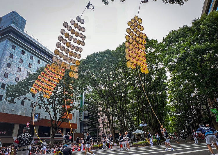 Akita Kanto Festival (August 3rd - 6th)