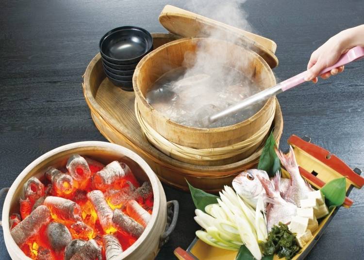 Must-Try Akita Dish #8: Ishiyaki Cuisine / Stone-Grilled Hot Pot