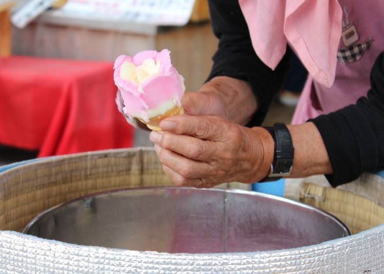 Must-Try Akita Dish #9: Babahera Ice Cream