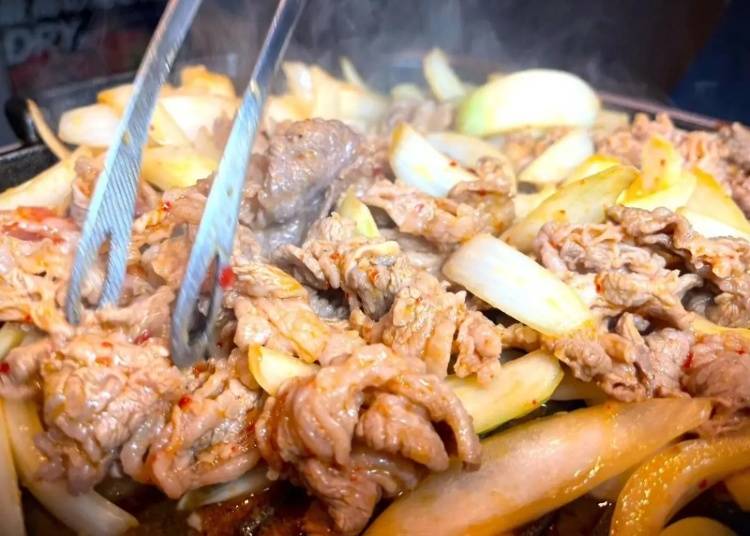 味之王家亭（味の王家亭）：豪邁牛五花燒肉