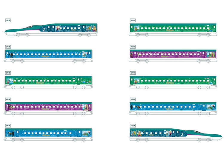 Disney Meets Shinkansen: Two Themed Trains to Explore Japan's North and South in 2025
