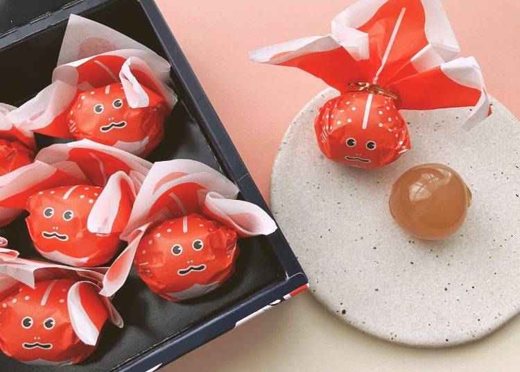 「睡魔金魚」一口羊羹(金魚ねぶた)