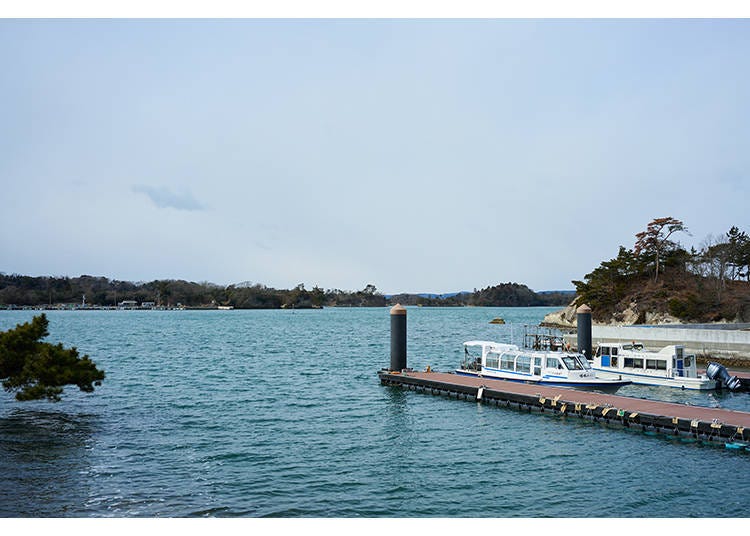 Sightseeing cruises depart directly from Aomina.
