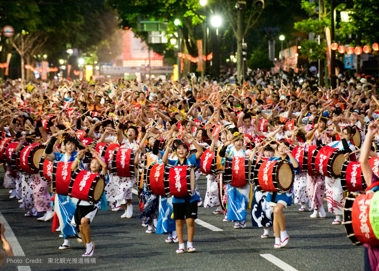 盛岡さんさ踊り/Morioka Sansa Odori Festival