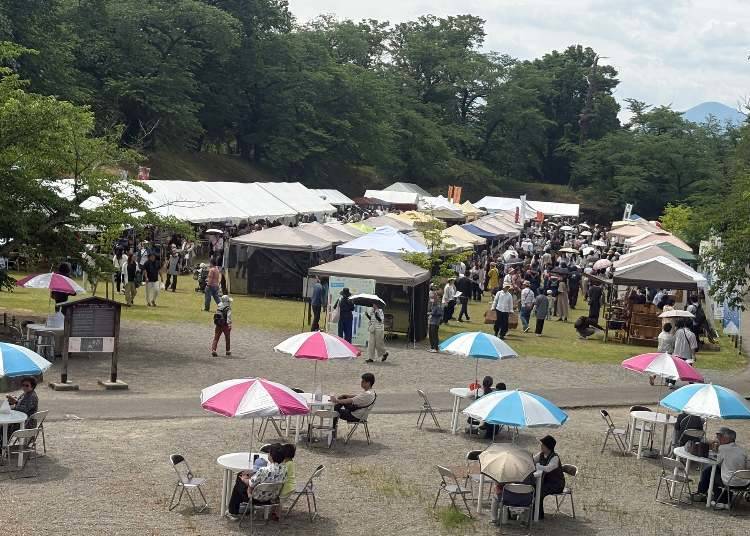 過去の開催風景(画像提供:会津若松観光ビューロー)