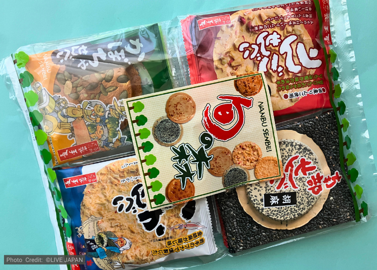 6. 南部せんべい「旬の森」(巖手屋)