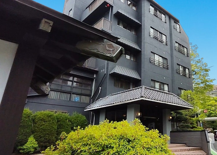 秋保溫泉 空之庄的外觀。圖片：Rakuten travel