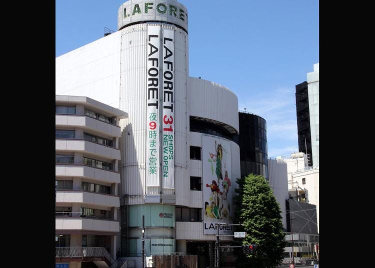 第7位:ラフォーレ原宿