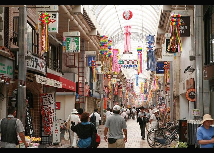 5.Musashi Koyama Shopping Street Palm