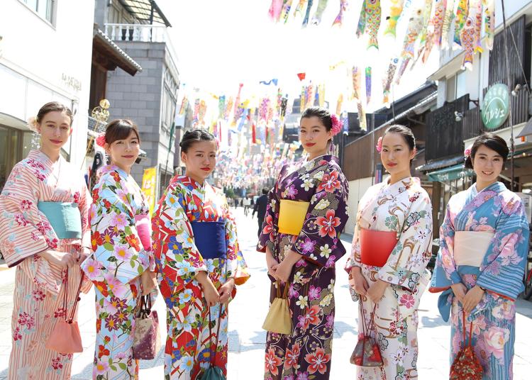 6위. kimono rental shop YUZUYA