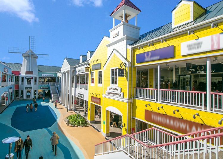 3위. MITSUI OUTLET PARK YOKOHAMA BAYSIDE