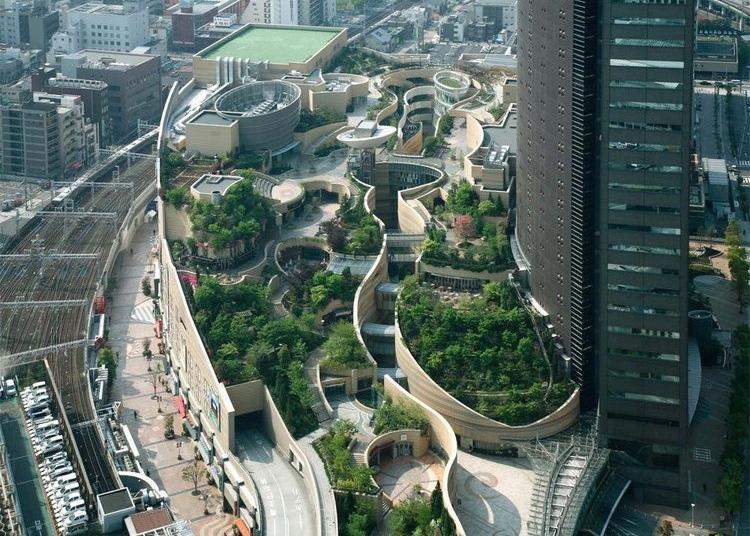 2. NAMBA Parks: One of the Most Beautiful Sky Gardens in the World