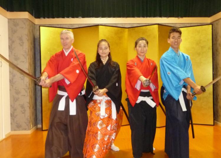 7.Tokyo Samurai Kembu - Samurai Culture Experience