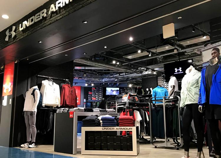 10위. UNDER ARMOUR CLUBHOUSE Odaiba