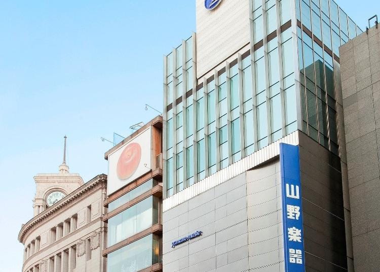 第9名:YAMANO MUSIC CO.,LTD. Ginza Main Shop
