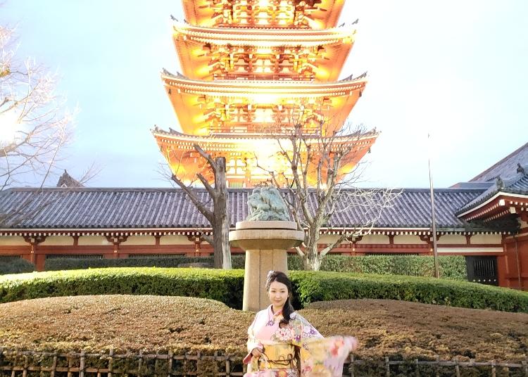 10위. Yukata rental WABISABI Asakusa store