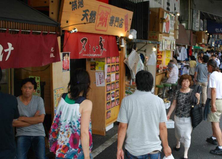 第1名:築地場外市場