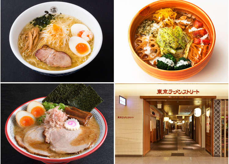 Top 3 cửa hàng Ramen tại Tokyo Ramen Street, Tokyo Eki Ichibangai – địa điểm tập trung các cửa hàng Ramen được nhiều người yêu thích