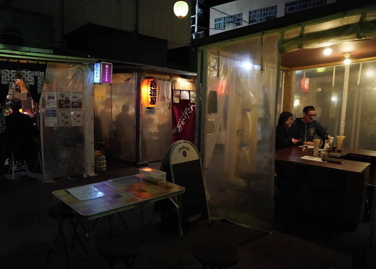Each yatai has its own special atmosphere