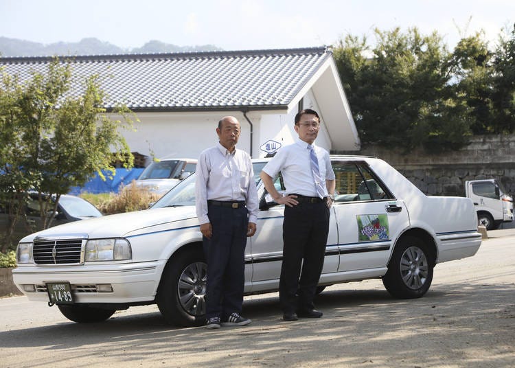 The friendly faces behind Yamanashi Wine Taxi