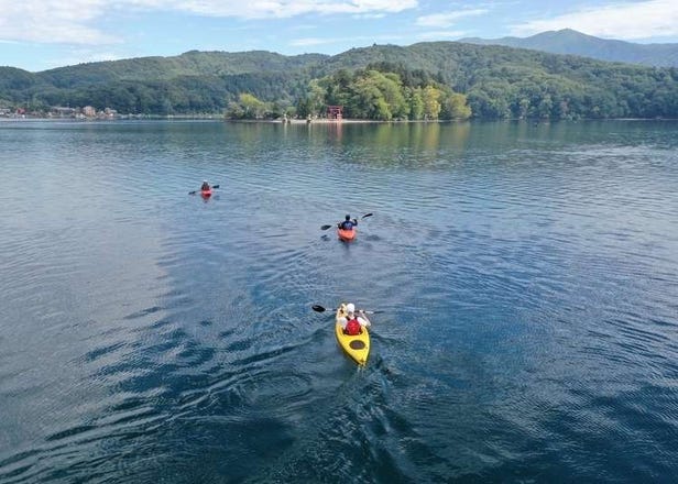 Recharge your batteries with a relaxing, lake-themed break in Nagano