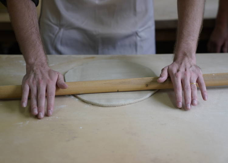 Rolling the dough ever-flatter