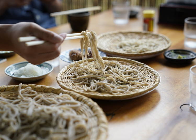 Try to discern the differences between various types of soba