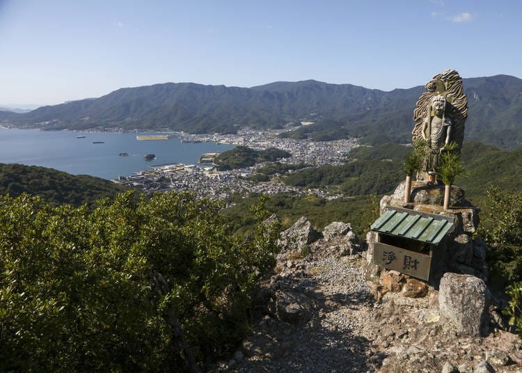 The view from Goishizan on the Shodoshima pilgrimage route - not far from Anzu - is one of Shuhei Kono's recommendations